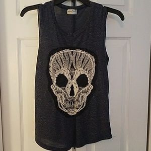 Skull tank top